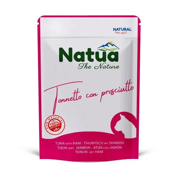 Natua Cat Natural Tonnetto Prosciutto Jelly 70g Busta Natua Cat Natural Tonnetto Prosciutto Jelly 70g Busta